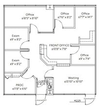 5501 N 19th Ave, Phoenix, AZ à louer Plan d’étage– Image 1 sur 1
