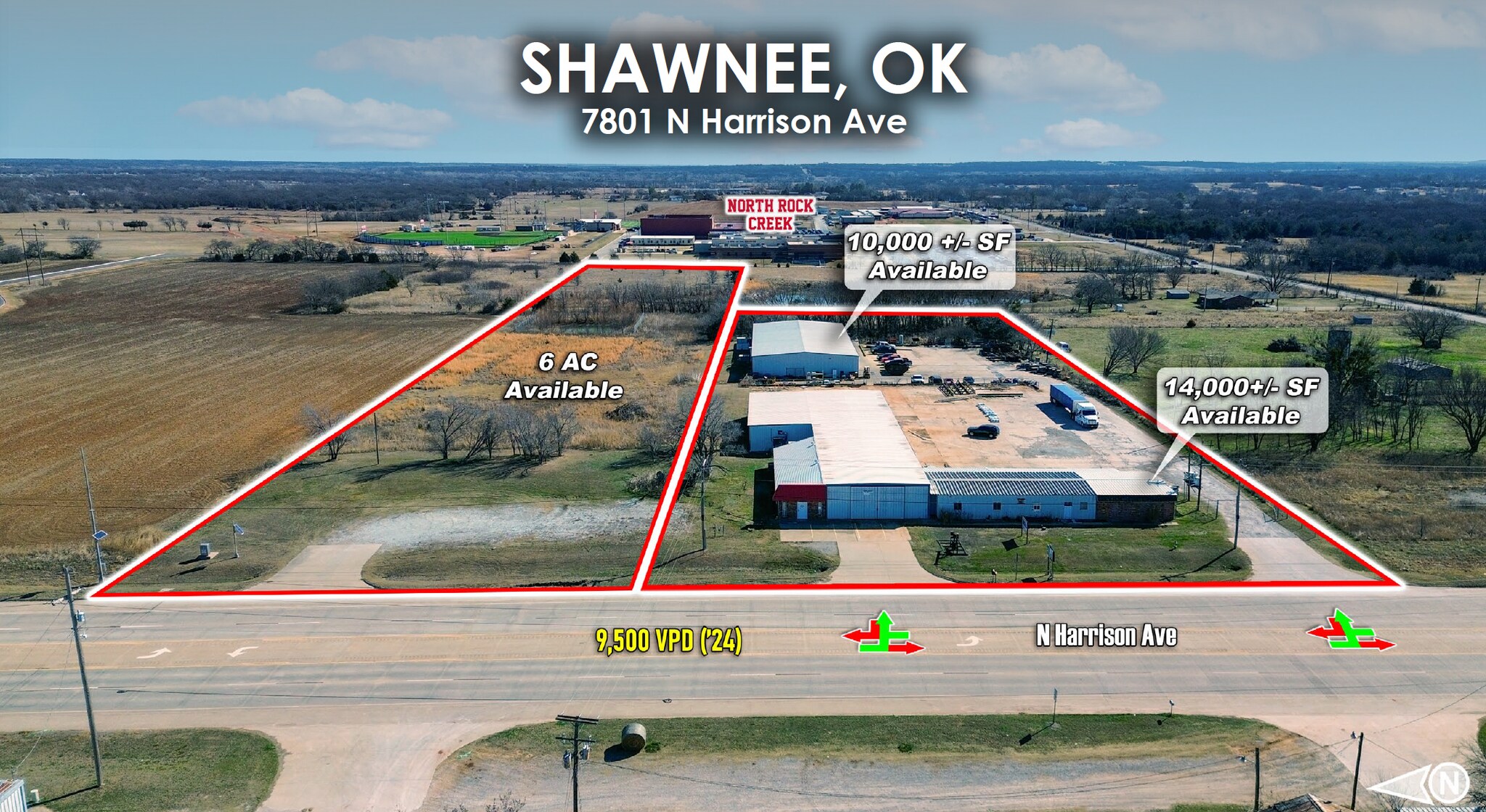 7801 N Harrison Ave, Shawnee, OK à vendre Photo principale– Image 1 sur 7