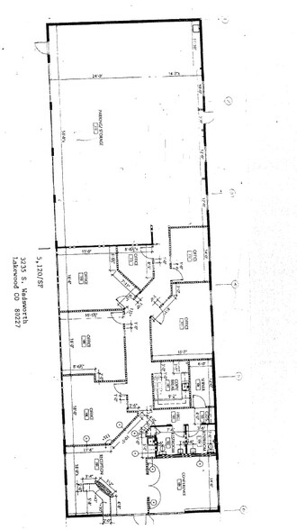 3235 S Wadsworth Blvd, Lakewood, CO à vendre - Plan d’étage – Image 2 sur 6