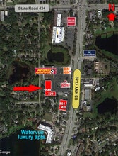 648 S US Highway 17 92, Longwood, FL - VUE AÉRIENNE  vue de carte