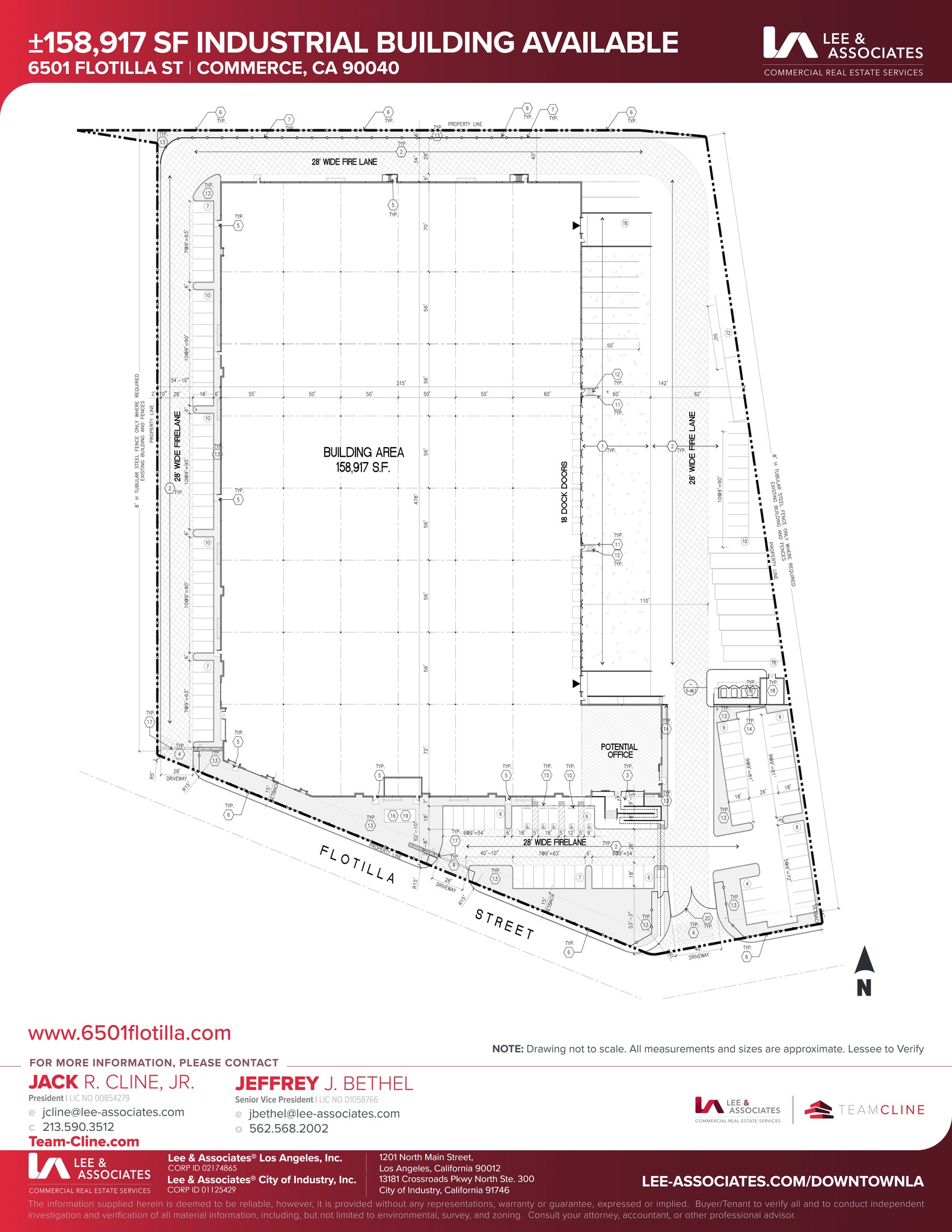 6501 Flotilla St, Commerce, CA à louer Plan de site– Image 1 sur 1