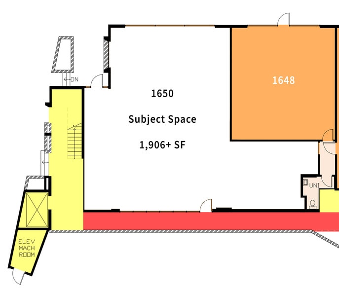 1650 Westwood Blvd, Los Angeles, CA à louer - Plan de site – Image 2 sur 5