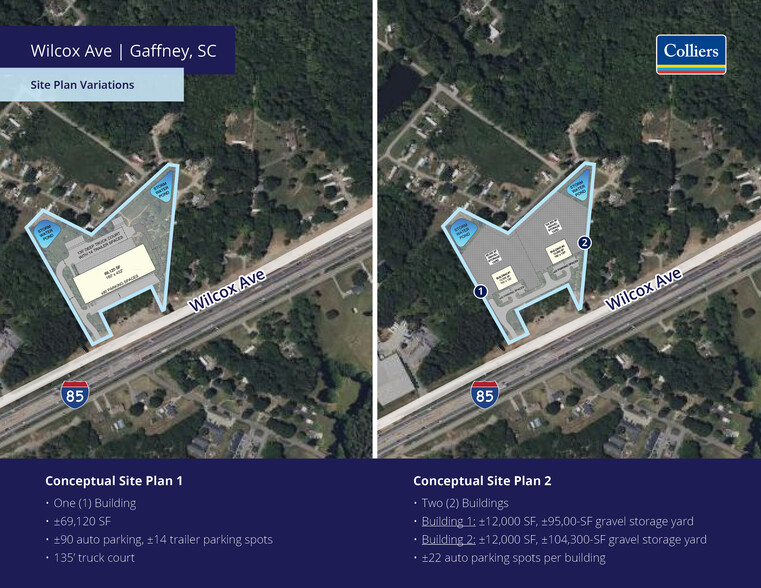 Wilcox Ave, Gaffney, SC à vendre - Photo de l’immeuble – Image 2 sur 3