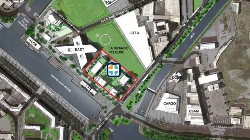 Local d’activités dans Caen à louer - Plan de site – Image 2 sur 6