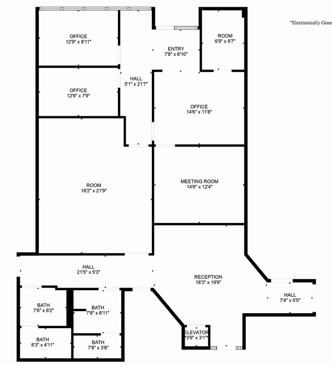 77 E Columbus Ave, Phoenix, AZ à louer Plan d’étage– Image 1 sur 5