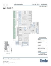 808 Wilshire Blvd, Santa Monica, CA à louer Plan d’étage– Image 1 sur 1