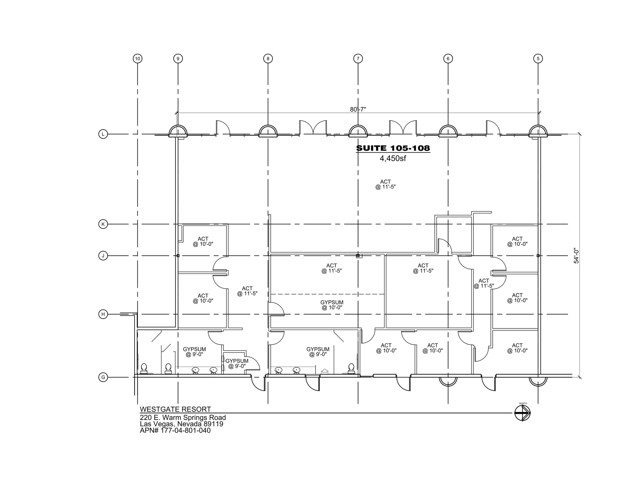 220 E Warm Springs Rd, Las Vegas, NV à louer Plan de site– Image 1 sur 1