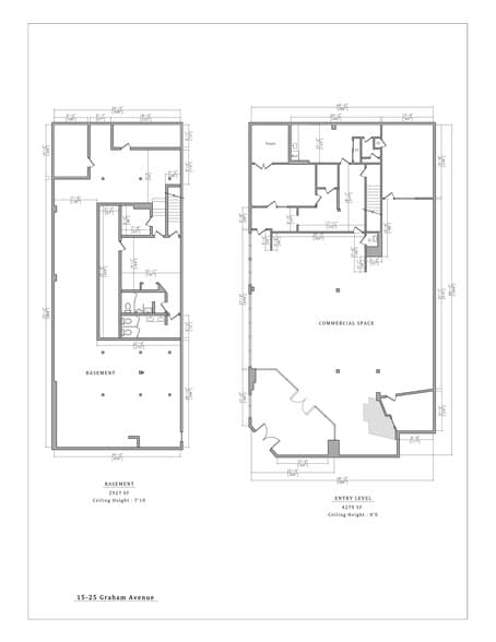 15 Graham Ave, Brooklyn, NY à louer - Plan de site – Image 1 sur 2