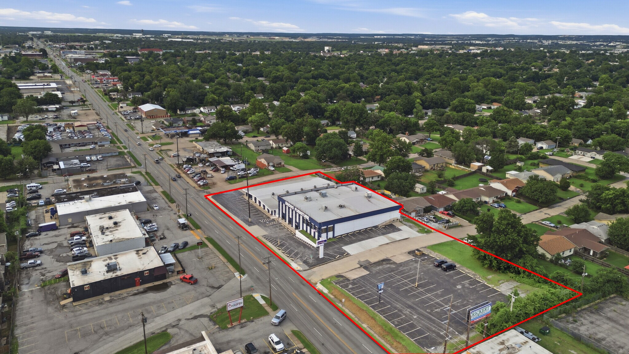 851 S Sheridan Rd, Tulsa, OK à vendre Aérien– Image 1 sur 21