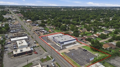 851 S Sheridan Rd, Tulsa, OK - Vue aérienne vue de carte