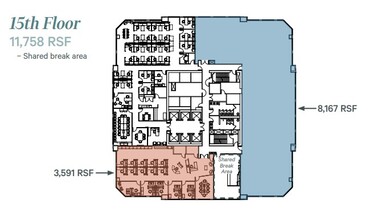 100 N Main St, Winston-Salem, NC à louer Plan d’étage– Image 1 sur 1