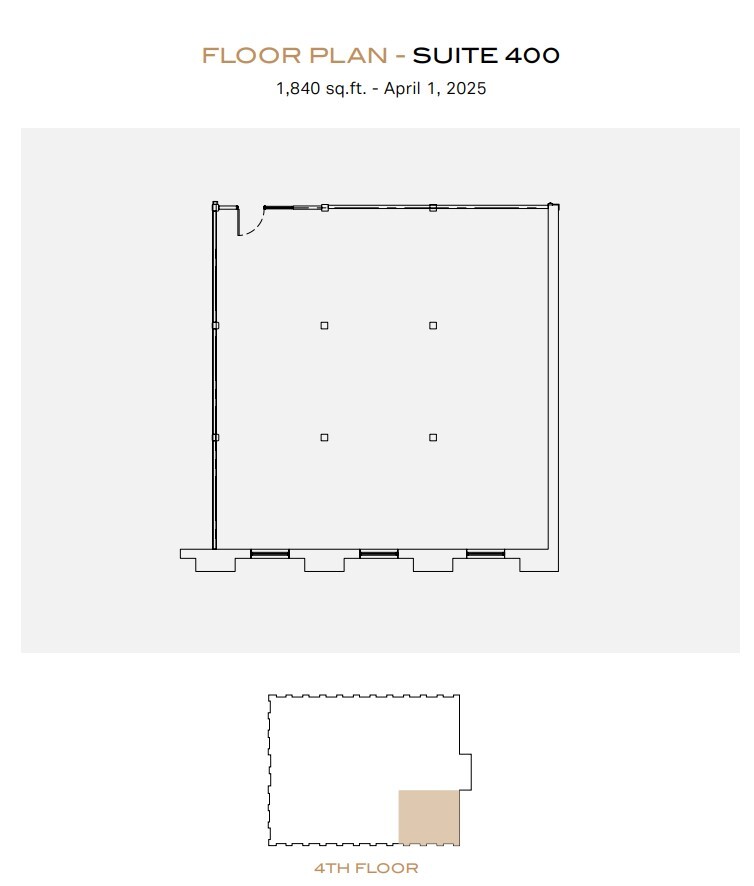 49 Spadina Ave, Toronto, ON à louer Plan d’étage– Image 1 sur 1