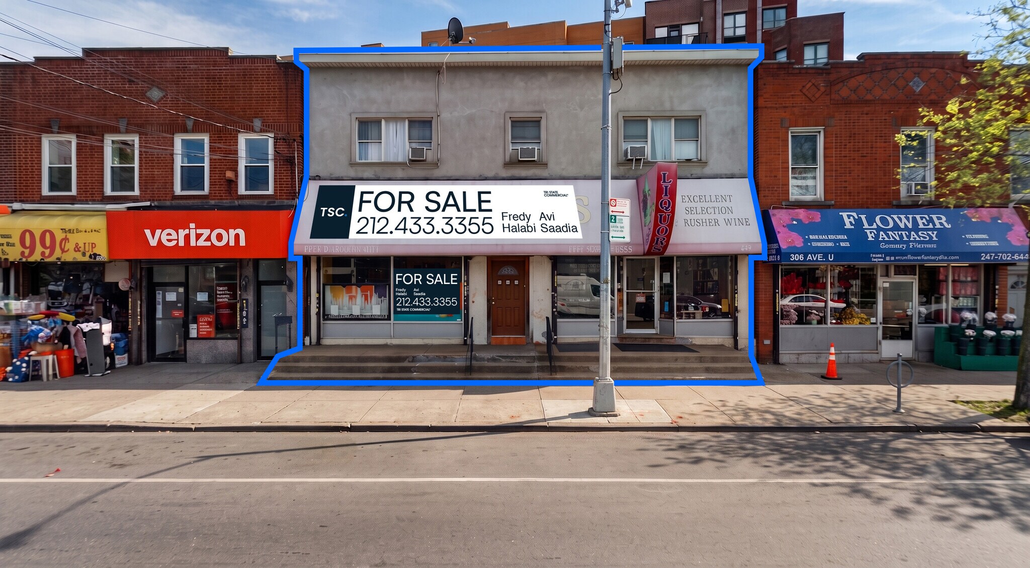 310-312 Avenue U, Brooklyn, NY à vendre Photo de l’immeuble– Image 1 sur 4