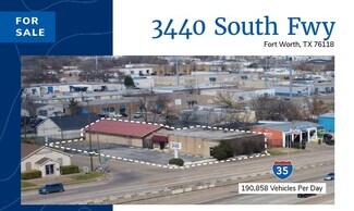 Plus de détails pour 3440 South Fwy, Fort Worth, TX - Local d’activités à vendre