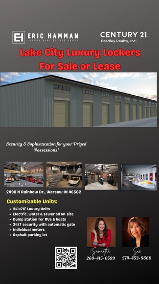 Plus de détails pour 2490 Rainbow Dr, Warsaw, IN - Spécialisé à vendre