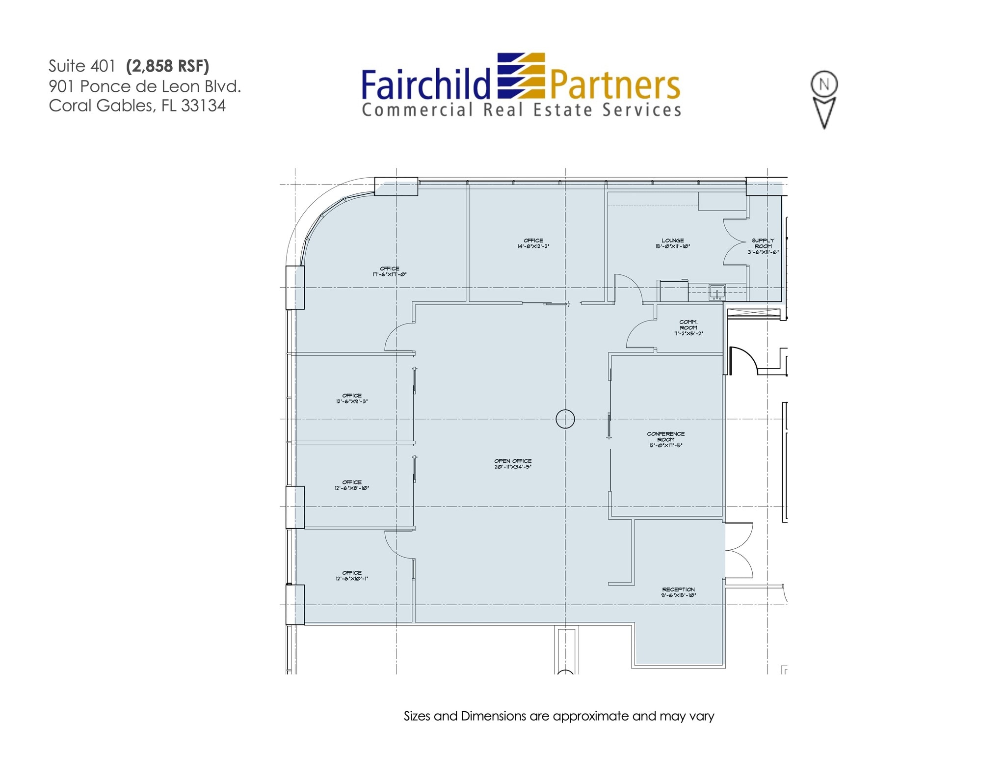 901 Ponce de Leon Blvd, Coral Gables, FL à louer Plan de site– Image 1 sur 1