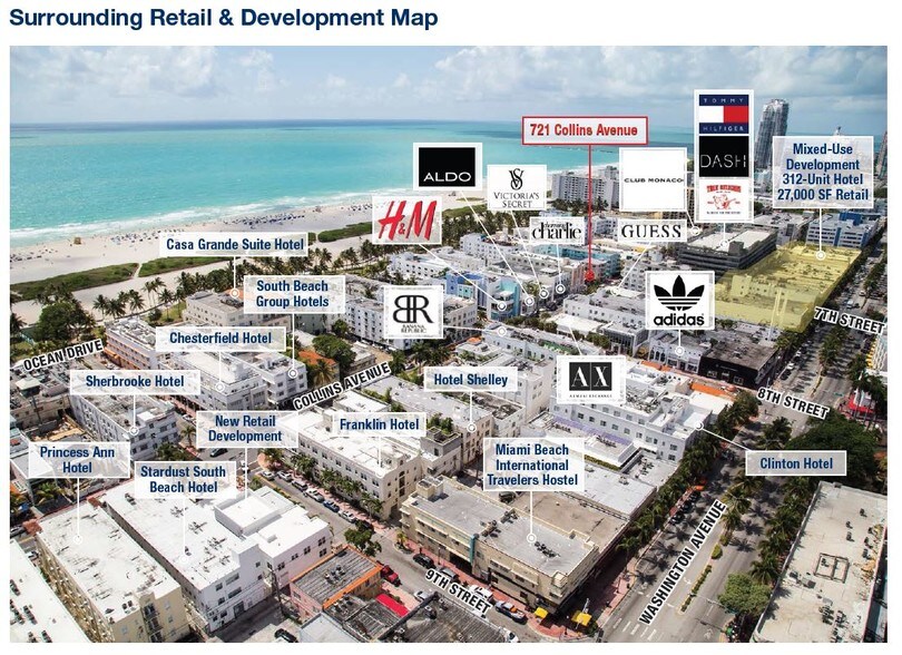 721 Collins Ave, Miami Beach, FL à louer - Aérien – Image 2 sur 25