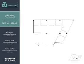 4828 Parkway Plaza Blvd, Charlotte, NC à louer Plan d’étage– Image 1 sur 2