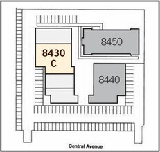 8430 Central Ave, Newark, CA à louer Plan de site– Image 2 sur 3
