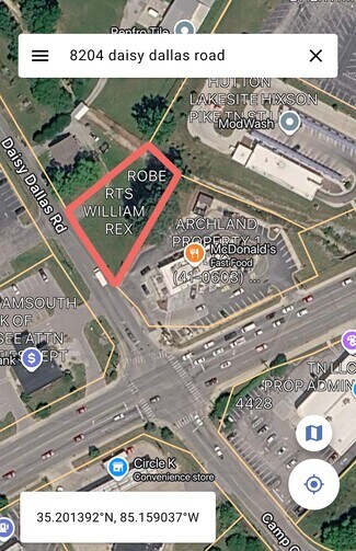 Plus de détails pour 8204 Daisy Dallas rd, Hixson, TN - Terrain à vendre