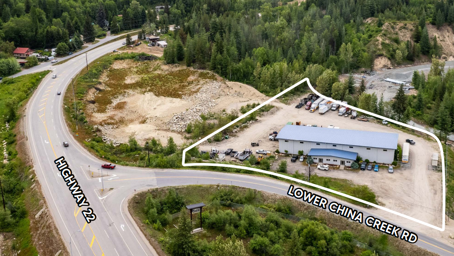 1175 Lower China Creek Rd, Genelle, BC à vendre - Plan de site – Image 2 sur 5