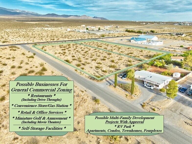 4200 N. Highway 160, Pahrump, NV à vendre - Aérien – Image 3 sur 13