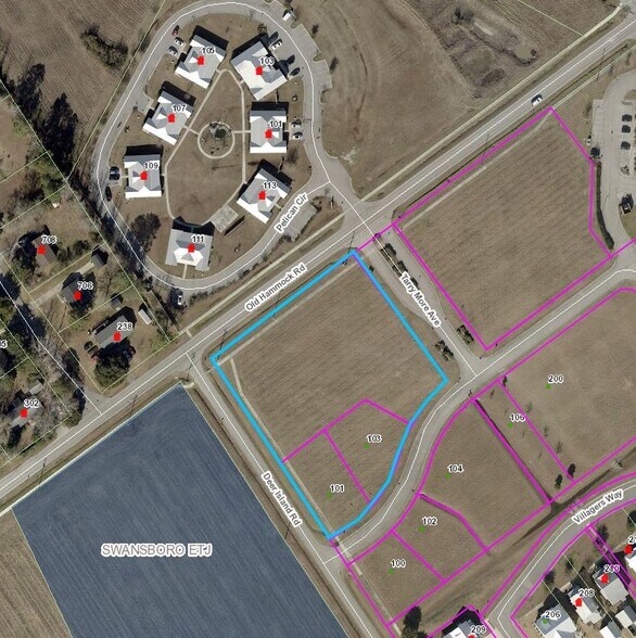 Lots 4, 5 & 6 Old Hammock Rd, Swansboro, NC à vendre - Photo principale – Image 1 sur 4