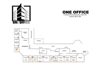 Plus de détails pour 210 W Pennsylvania Ave, Towson, MD - Coworking à louer