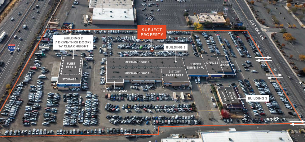 3600 S Kietzke Ln, Reno, NV à vendre - Plan de site – Image 2 sur 2