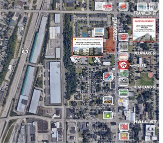 Plus de détails pour 1002 Division S ave, Grand Rapids, MI - Terrain à vendre