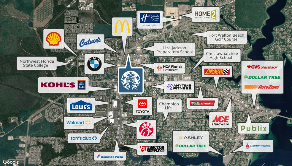 1309 Lewis Turner Blvd, Fort Walton Beach, FL à vendre - Photo de l’immeuble – Image 2 sur 4