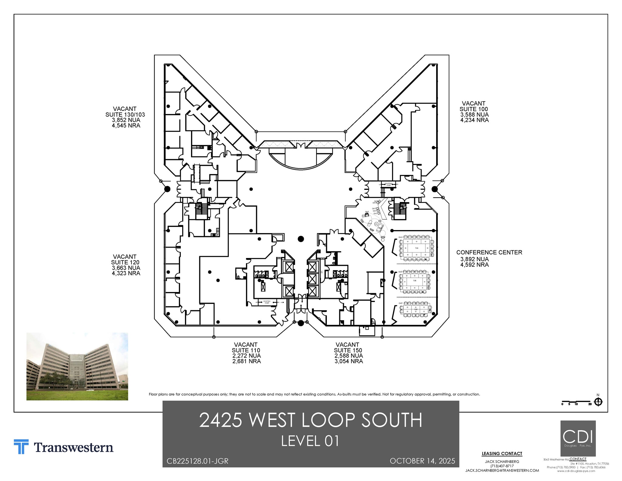 2425 West Loop South, Houston, TX à louer Plan d’étage– Image 1 sur 1