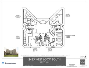 2425 West Loop South, Houston, TX à louer Plan d’étage– Image 1 sur 1