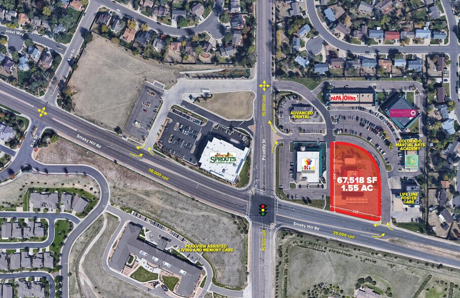 20961 E Smoky Hill Rd, Centennial, CO à louer - Photo de l’immeuble – Image 1 sur 3