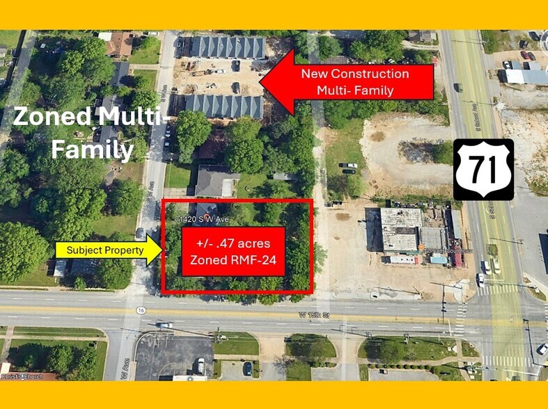 1434 S West Ave, Fayetteville, AR à vendre - Photo de l’immeuble – Image 2 sur 3