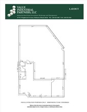 245 W Roosevelt Rd, West Chicago, IL à louer Plan d’étage– Image 1 sur 1