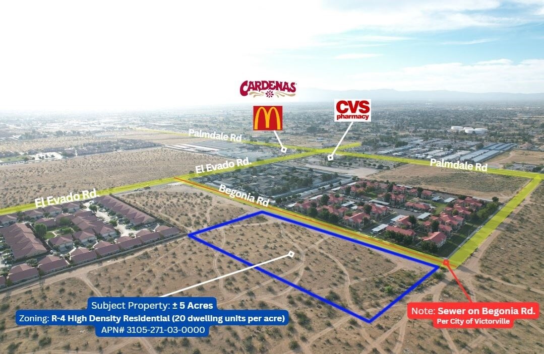 Begonia Rd, Victorville, CA à vendre Photo principale– Image 1 sur 8