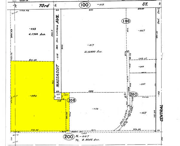 7400 S Massasoit Ave, Bedford Park, IL à louer - Plan cadastral – Image 3 sur 4