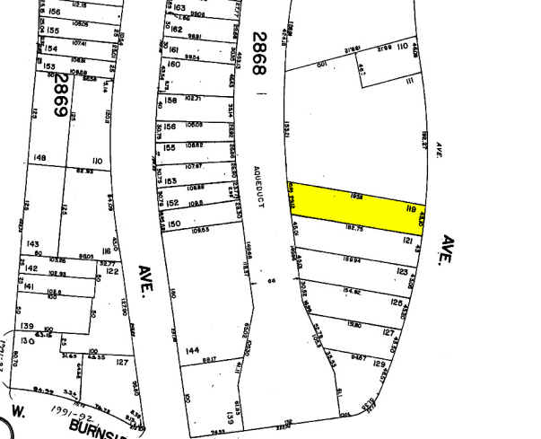 1962 University Ave, Bronx, NY à vendre - Plan cadastral – Image 2 sur 3