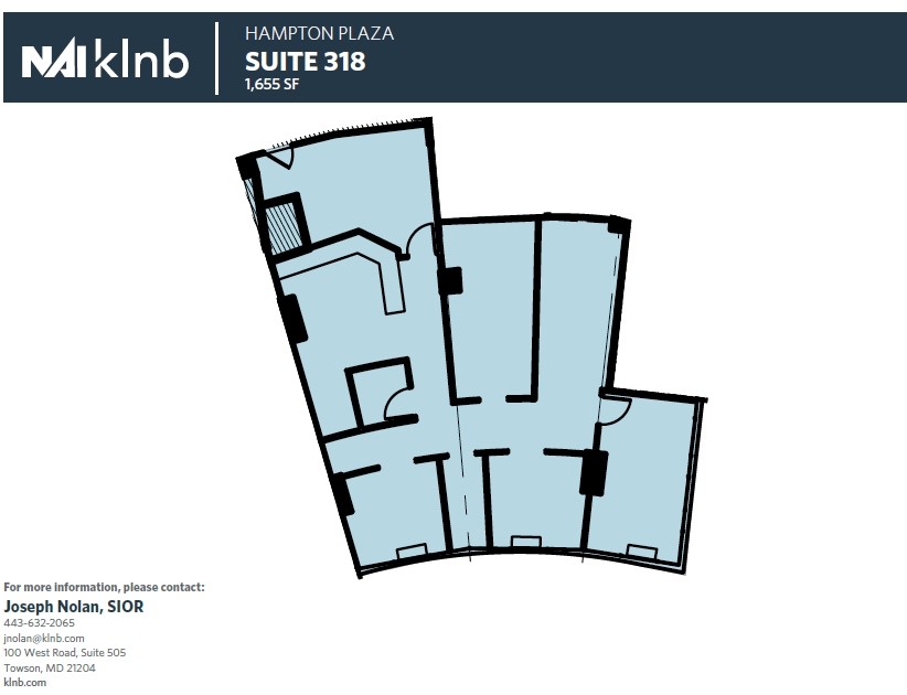300 E Joppa Rd, Towson, MD à louer Plan d’étage– Image 1 sur 1