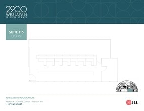 2900 Weslayan St, Houston, TX à louer Plan d’étage– Image 1 sur 1