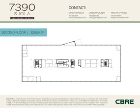7390 S Iola St, Englewood, CO à louer Plan de site– Image 1 sur 1