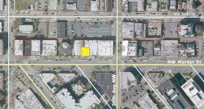2012 NW Market St, Seattle, WA - VUE AÉRIENNE  vue de carte - Image1