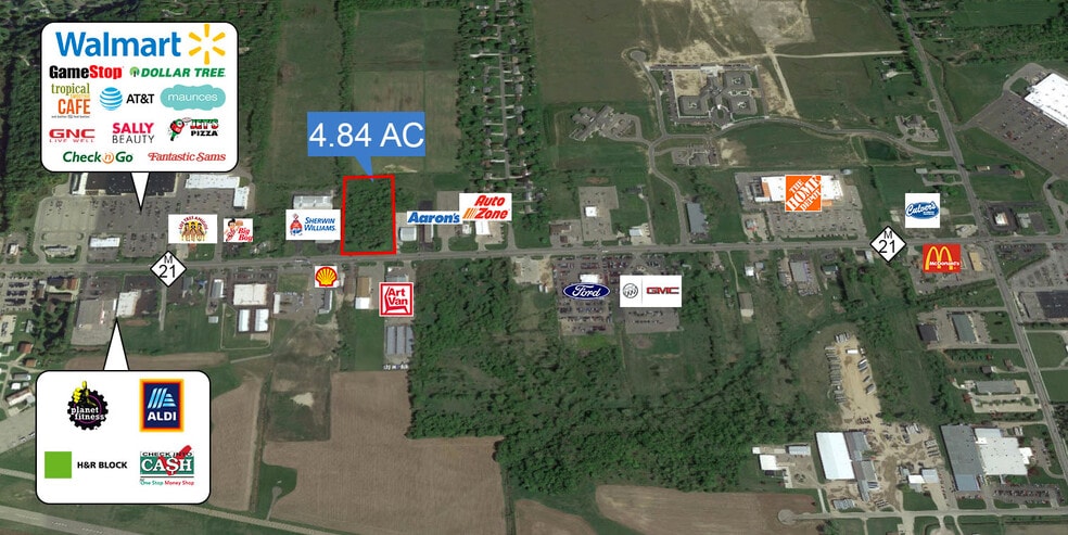 E M-21, Owosso, MI à vendre - Photo de l’immeuble – Image 2 sur 3