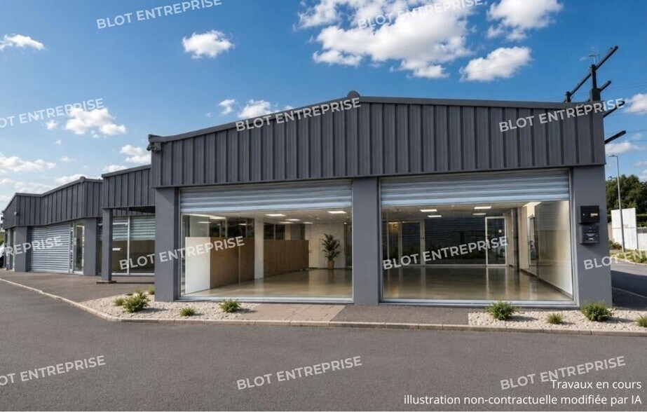 Local commercial dans Trégueux à louer - Photo de l’immeuble – Image 1 sur 5