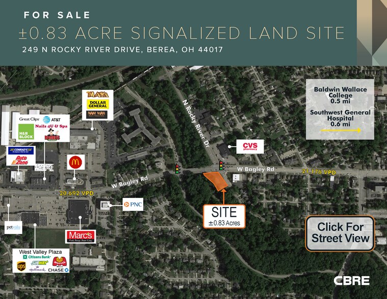 231-249 N Rocky River Dr, Berea, OH à vendre - Photo de l’immeuble – Image 1 sur 4