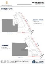 35 Journal Sq, Jersey City, NJ à louer Plan de site– Image 2 sur 4