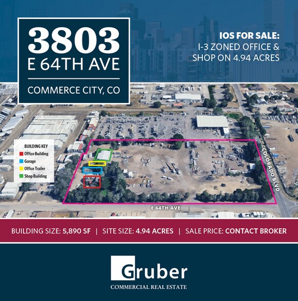 3803 E 64th Ave, Commerce City, CO à vendre - Photo de l’immeuble – Image 1 sur 14