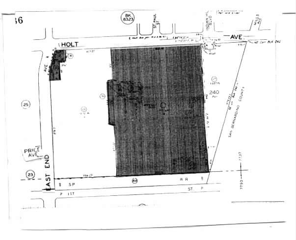 1444-1460 E Holt Ave, Pomona, CA à louer - Plan cadastral – Image 2 sur 3
