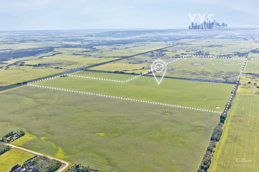 0 HWY 8, Rocky View No 44, AB à vendre - Photo principale – Image 1 sur 2